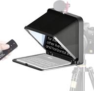 lensgo teleprompter smartphone compatible streaming logo