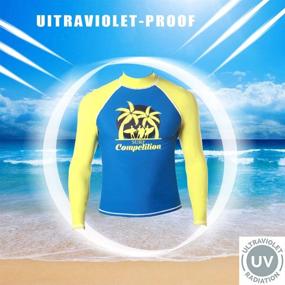 img 3 attached to 👕 MZ Garment Men's UV Sun Protection Rash Guard: UPF 50+ Long Sleeve Surfing Shirt