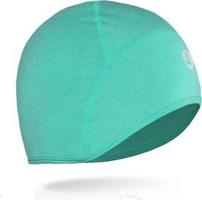 img 4 attached to 🧢 EMPIRELION Lightweight Thermal Skull Cap with Ears Warmth | Cycling Helmet Liner for Winter Running, Beanie Hats with Sweat-Wicking Technology