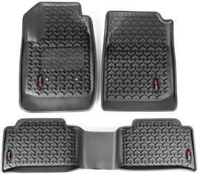 img 4 attached to 🚗 Rugged Ridge 82989.04 Floor Liner: Ultimate Protection for 2015-2019 Chevrolet/GMC Colorado in Black