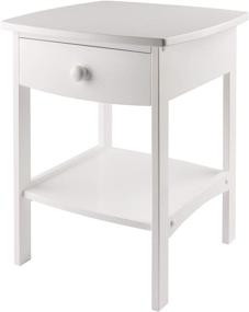 img 4 attached to 🌟 White Winsome Wood Claire Accent Table: Enhanced SEO-Friendly Product Name