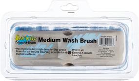 img 3 attached to 🖌️ Star brite Brush Head - Universal Dual Connections - Fits Standard 3/4" Threaded Poles or Extend-A-Brush Handles - Standard 8" Size