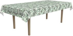 img 2 attached to 💰 Big Bucks Tablecover: Perfect Party Accessory for a Lavish Event (1 count) (1/Pkg)