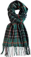 🎄 стильная шотландская кашемировая мода с множеством цветов для праздничного рождества. логотип