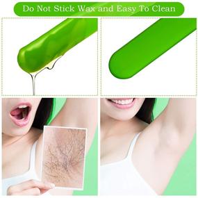 img 2 attached to Non Stick Spatulas Silicone Applicator Reusable Shave & Hair Removal