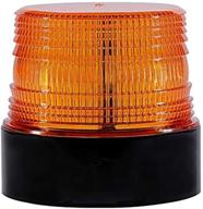 🚨 12v amber led beacon light - wireless, rechargeable, magnetic strobe warning light for cars, trucks, and vehicles logo