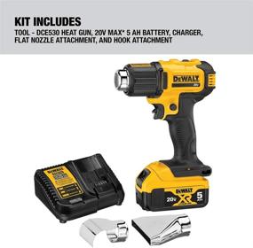 img 2 attached to DEWALT DCE530P1 20V Cordless Heat