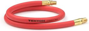 img 4 attached to 🔌 TEKTON Hybrid Lead-In Air Hose - 3/8 Inch ID, 3 Feet Length (300 PSI) - Model 46132