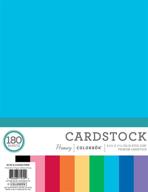 🌈яркий набор цветных листов colorbok primary cardstock - мега размер, 180 листов, 8,5" x 11 логотип