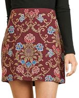 👗 umgee thats my girl! exquisite embroidered mini skirt - perfect for any occasion! logo