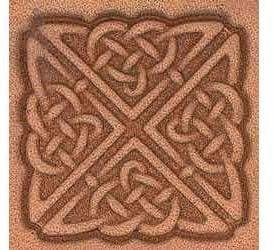 img 1 attached to 🔥 Tandy Leather Celtic 3-D Stamp Square Craftool™ 8538-00