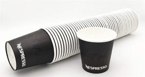 img 1 attached to «☕️Бумажные эспрессо-чашки Nespresso одноразовые - 100мл / 4унц - набор из 50 шт.»