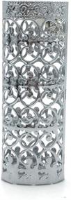 img 2 attached to Lucklybestseller Lighter Holder Hollow Hollow Silver