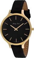 matthey tissot womens stainless quartz leather logo