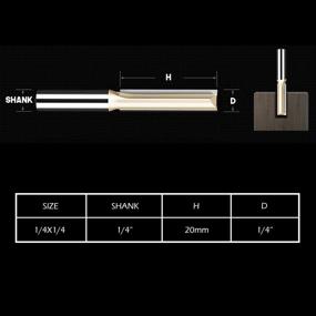 img 1 attached to Режущий наконечник из твердого сплава для прямого фрезера в деревообработке