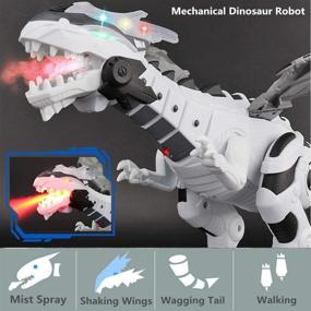 img 3 attached to 🐉 Revolutionizing Playtime: The Liberty Imports Spraying Robot Dragon Unleashes Fun and Imagination!
