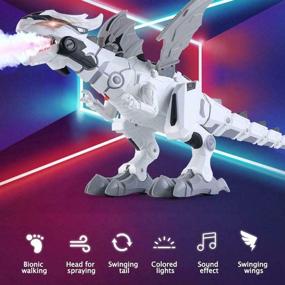 img 1 attached to 🐉 Revolutionizing Playtime: The Liberty Imports Spraying Robot Dragon Unleashes Fun and Imagination!