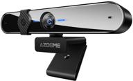 azdome 1080p webcam with privacy button/cover, stereo microphone, auto light 📷 correction - streaming webcam for zoom, skype, teams, conferencing and video calling logo