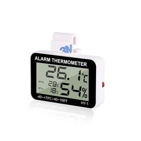 img 1 attached to 🦎 Reptile Thermometer with Alarm | Digital Hygrometer for Reptile Tanks & Terrariums