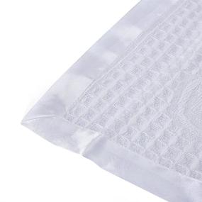 img 1 attached to 👶 Booulfi Baby Blanket: Unisex White Knitted Shawl with Embroidered Cross for Baptism, Summer, Autumn & Winter