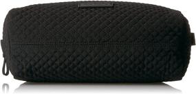 img 1 attached to Vera Bradley Women's Large Cosmetic Makeup Bag: Stylish Microfiber Organizer for Beauty Essentials