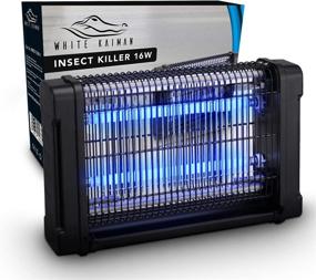 img 4 attached to 🪰 Powerful Indoor Bug Zapper - White Kaiman: 4000V & 16W UV Light Electric Mosquito Killer and Insect Light - Stylish Design