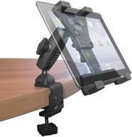 📱 ibolt tabdock bizmount clamp- heavy duty dual-ball c-clamp mount for 7-10 inch tablets (ipad, samsung galaxy tab, etc.) suitable for desks, tables, wheelchairs, homes, schools, offices, hospitals logo