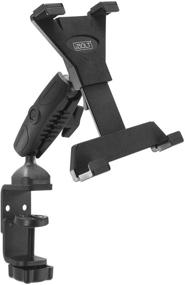 img 2 attached to 📱 iBOLT TabDock Bizmount Clamp- Heavy Duty Dual-Ball C-Clamp Mount for 7-10 inch Tablets (iPad, Samsung Galaxy Tab, etc.) Suitable for Desks, Tables, Wheelchairs, Homes, Schools, Offices, Hospitals