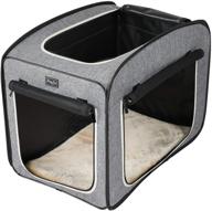 🐾 convenient petsfit portable pop up pet cage: ideal dog kennel and cat play cube for on-the-go adventures! логотип