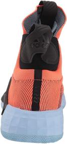 img 2 attached to 🏀 Adidas L3V3L Basketball: Hi Res Coral Performance Sneakers