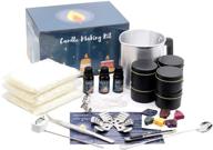 craft your own scented candle masterpieces: explore our candle making kit with soy wax, aromatic scents, dyes, wicks, tins & more! logo