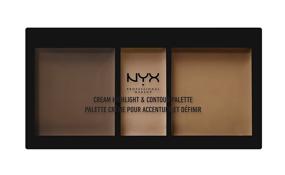 img 4 attached to 💄 NYX Professional Makeup Cream Highlight & Contour Palette (Deep) - Get a Flawless Contoured Look with 0.38 Ounce (CHCP03)