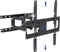 📺 rentliv tv mount: swivel, tilt, extend - double arm wall mount bracket for 26-55 inch tvs (max 45kg) logo