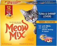 🐱 tender favorites meow mix wet cat food, 2.75 oz cups логотип