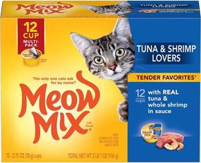 img 4 attached to 🐱 Tender Favorites Meow Mix Wet Cat Food, 2.75 oz Cups