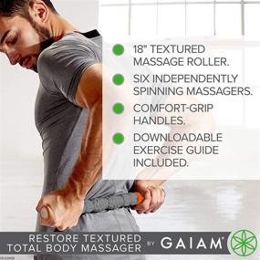 img 1 attached to Gaiam Independent Textured Massager Spinners