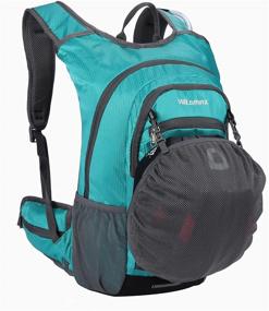 img 3 attached to WILDMAX 2L Hydration Backpack with BPA-free Bladder, Water Rucksack for Men and Women - Ideal for Cycling, Hiking, Running, Climbing, Biking, Camping, and Long Day Commuting