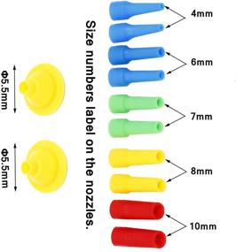 img 2 attached to DAFEIKE Caulking Sausage Nozzles Multi Size