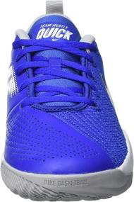 img 3 attached to Nike Hustle Little Basketball At5299 010 Girls' Shoes: Stylish and Supportive Athletic Footwear