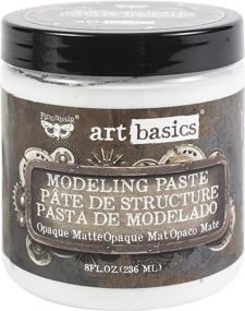 img 2 attached to Prima Marketing Art Basics Modeling Paste: Achieve Stunning Opaque Matte Effects with this 8-Ounce Masterpiece!