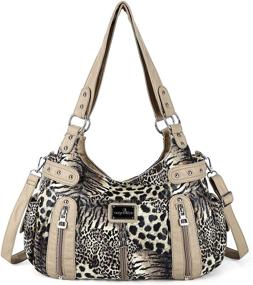 img 4 attached to Handbags Fashion Shoulder Satchel Synthetic