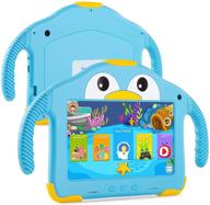 📱 ultimate tablet for toddlers: android kids tablet with wifi, dual camera, 1gb ram, 32gb storage, parental control, google playstore, youtube, netflix, touchscreen - perfect for boys and girls! (android 10) logo
