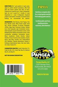 img 1 attached to 🦎 Nutritious Pangea Papaya Fruit Mix for Vibrant Crested Gecko Health - 2 Oz.