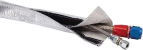 img 3 attached to 🔥 High-Performance Aluminized Heat Shroud with Hook and Loop Closure - 0.5&#34; - .75&#34; x 3&#39;