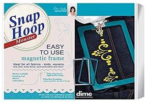 img 4 attached to 🧵 Monster Snap Hoop 9.5"x14" LM9 Design for Brother The Dream Machine 1 and 2 and Babylock Destiny BLDY 2 Embroidery Machine