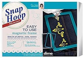img 3 attached to 🧵 Monster Snap Hoop 9.5"x14" LM9 Design for Brother The Dream Machine 1 and 2 and Babylock Destiny BLDY 2 Embroidery Machine