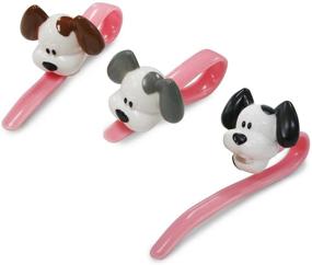 img 3 attached to White Joie Woof Bag Ties by MSC International, made with Silicone