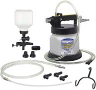 🔧 mityvac mv6835 brake and clutch bleeding kit - premium pneumatic air operated, variable control thumb throttle, quick connect coupler, 1.9 quart reservoir logo