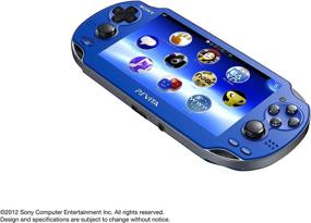 img 1 attached to 🔹 Sony PS Vita Sapphire Blue 3G/Wi-Fi PCH-1100 Ab04