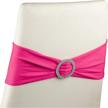 hot pink chair sashes decorations logo